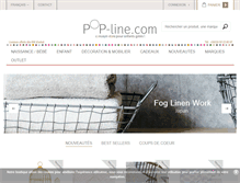 Tablet Screenshot of pop-line.com
